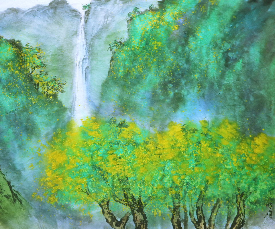山水花鳥創作課程作品