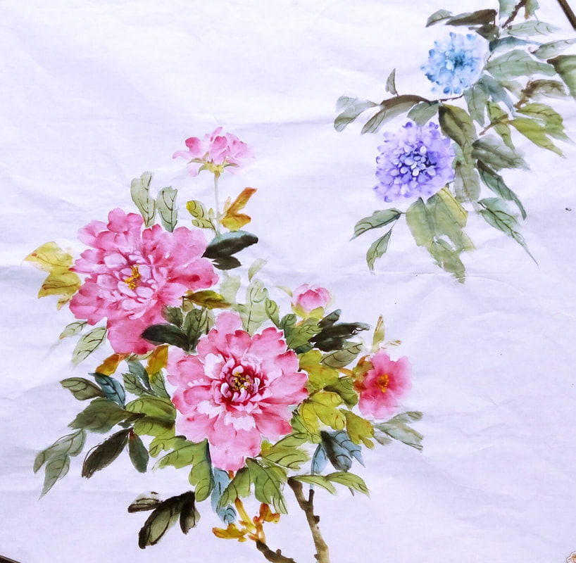 山水花鳥創作課程作品