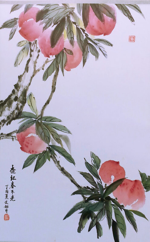 山水花鳥創作課程作品
